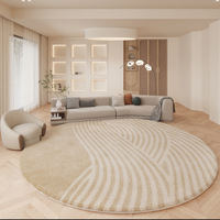 Tapis moderne imprimé en polyester doux et moelleux, antidérapant, lavable, nouveau design 3D populaire pour la maison