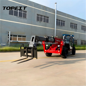 For 3 Stage Telescopic Arm Loader Yuchai 91KW Diesel Motor 4 Wheel Drive 3 Steering Options Front Wheel <b>Crab</b> 0.8m Bucket - Product Image 5