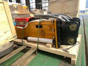 MONDE Escavadeira Hidráulica Disjuntor <span class=keywords><strong>20</strong></span>-30 toneladas Acessório Rock <span class=keywords><strong>Breaker</strong></span> Martelo Disjuntor De Pedra Hidráulica Para Venda - Product Image 3