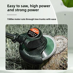 <span class=keywords><strong>Tondeuse</strong></span> à gazon électrique sans fil en acier inoxydable avec poignée pliable <span class=keywords><strong>et</strong></span> support OEM pour usage en jardin de villa - Product Image 5