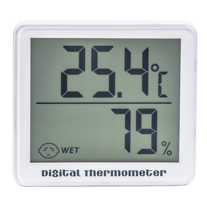 Nhiệt Kế Kỹ Thuật Số Trong Nhà LCD Lớn Với Cáp Cảm Biến - Product Image 1