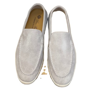 Mocasines de cuero vacuno cómodos para hombre 2026, lujosos y a la moda, con suela de goma, para ocio al aire libre, de fondo plano, tipo náutico. - Product Image 5