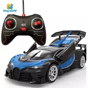 Venta al por mayor 2024 1/18 Hobby Electronic Rc Cars Sensing Vehicle Toy Control remoto Classic One Key 3 Door Drift Model Car Toy