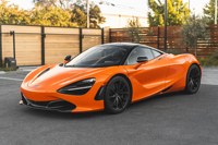 Film Pelindung Cat TPU Glossy Mclaren Orange untuk Bodi Mobil Interior, Self-Healing Anti-Gores Anti-Menguning 10 Tahun 90% UV/IR