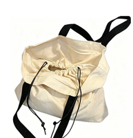 Sac fourre-tout en toile épaisse recyclée écologique avec logo personnalisé, sac de shopping durable de qualité supérieure pour les vêtements haut de gamme, marque de luxe