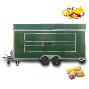 2025 Food Trailer Empty Body <b>Cart</b> Equipments Truck Crepes Mini Fully Equipped USA Standards Food Trailers - Product Image 3