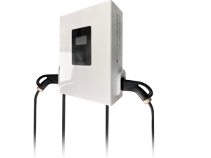 <span class=keywords><strong>Borne</strong></span> de recharge murale Tary 60kW à double pistolet pour véhicules <span class=keywords><strong>électrique</strong></span>s, station de charge rapide CCS2 60kW DC, terminal de carte GBT, chargeur mural pour voiture 30+30kW CE - Product Image 3