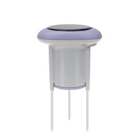 Capteur de température et d'humidité du sol solaire intelligent Tuya WiFi ZigBee NAS-STH02B en ABS pour l'irrigation et les fournitures de jardin