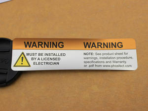 Виниловая электронная и промышленная клейкая этикетка, Высококачественная электронная полочная этикетка для пластиковых бутылок, этикетка для сока, частный продукт - Product Image 5