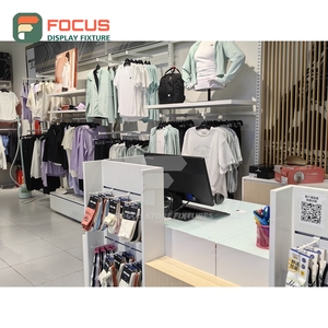 One-Stop Service Retail Outlet Mixed Material Display Rack Retail Design Service Apparel Store - Product Image 6