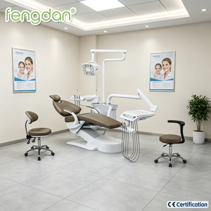 Vente directe d'usine, fauteuil <span class=keywords><strong>dentaire</strong></span> inclinable Fengdan de luxe, design professionnel, rotatif - Product Image 1