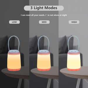 Banque rose avec veilleuse LED super lumineuse 3 modes d'éclairage pour aventures en plein air hôtel utilisation d'urgence lumière de camping blanche - Product Image 4