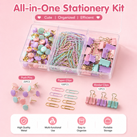 Vente en gros Ensemble de papeterie personnalisé créatif couleur macaron Articles de papeterie pour l'école et le bureau
