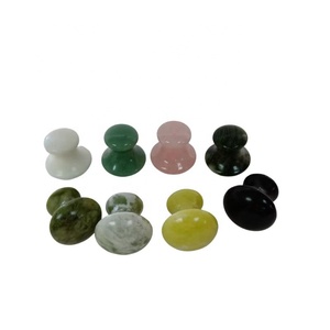 100% naturel Jade Rose Quartz pierre de haute qualité pour le corps Guasha masseur SPA Salon de beauté visage masseur soulagement de la douleur - Product Image 1