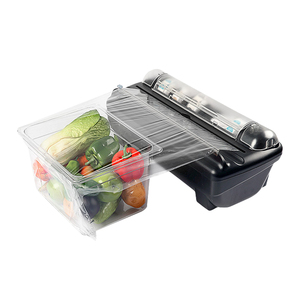High Quality Reusable Food Wrap Cutter Foil Wax Paper Organizer Plastic Wrap <strong>Dispenser</strong> <strong>Cling</strong> Film <strong>Dispenser</strong> and Cutter - Product Image 3