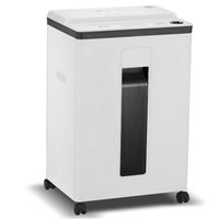 Trituradora de Papel de Oficina y Hogar, Modelo en Oferta, 10 Hojas, Corte Micro 2*8mm, Nivel de Seguridad P-5, Destruye Documentos, Tarjetas, CD, con Cesta de 25L