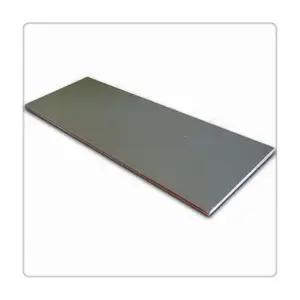 Panel komposit aluminium dua sisi 4x8 sarang lebah dua sisi tekstur tahan api panel alucobond kabinet dapur