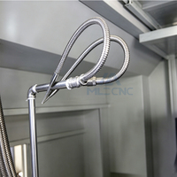 Tour CNC Emco CWK61125 CWK61140, machine robuste avec contrôleur GSK, pas de mouvement VF-4, broche et mandrin manuel à 4 mors, meilleure vente