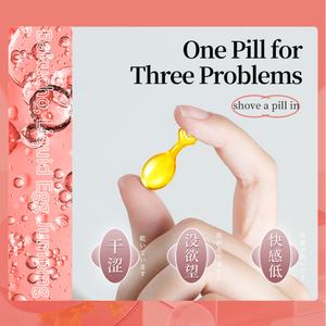 CokeLife Huile lubrifiante vaginale professionnelle à base d'huile pour plaisir féminin, capsule liquide stimulante pour préliminaires, gel prolongateur de plaisir sexuel - Product Image 4