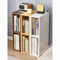 Meuble de rangement moderne en bois massif à espaces étroits avec étagères multi-niveaux pour chambre à coucher, côté canapé, gain de place, utilisation sous le plancher