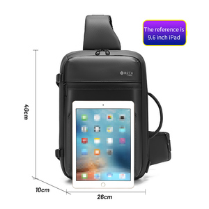 تصميم الأزياء LED حقيبة رافعة الديناميكي شاشة LED للماء Crossbody ، BackBag المتحركة ضوء LED عرض حقيبة EL المنتجات LED حقيبة - Product Image 2