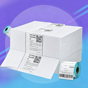 Lot de 2000 étiquettes thermiques en accordéon 4x6, résistantes à l'eau, pour l'expédition en grande volume et les entreprises de logistique - Product Image 2