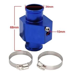 12V 24V kỹ thuật số nhiệt độ nước đo + Volt cảm biến nhiệt độ nước 1/8npt đầu cắm Doanh Ống cảm biến tản nhiệt ống Adapter - Product Image 6