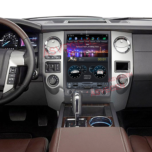 12.1''4+64G Car Radio DVD Player Support Factory System With GPS Navigation for Ford Expedition 2018- Low and High Version