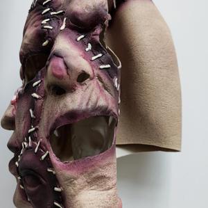 Maschera in Latex di Halloween, Spaventosa Maschera Zombie, Maschere di <span class=keywords><strong>Fantasma</strong></span> Horror Sanguinante, Accessori per Costume e Cosplay per Uomini e Donne - Product Image 5