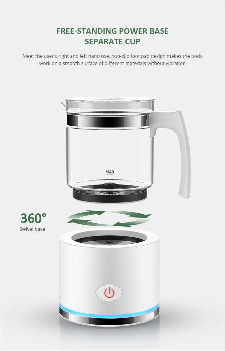 Kitchen Appliance Electric Coffee Milk Frother Heating Machine For Household Automatic Coffee Milk Frother