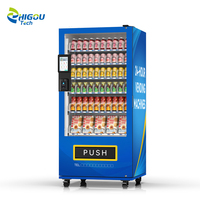 Distributeur automatique intelligent Zhigou de 8 pouces à 60 voies, paiement par carte Visa, distributeur de collations et de boissons, best-seller
