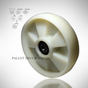 SQ sempit 1850 2050 suku cadang produsen troli Forklift roda nilon roda kastor untuk beban berat - Product Image 3