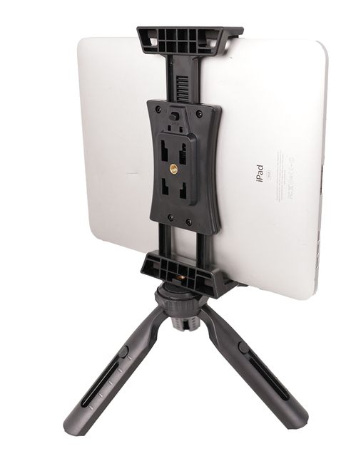 KALIOU X042 Wholesale Extendable Lightweight ABS Ipad Clip with Universal Compatibility Flexible Design Black Custom Logo Option