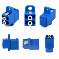 Adaptador de Fibra Óptica Simplex Monomodo Rápido ZAWEDA CT001 LC con Conectores SC UPC/MPO, 1 Año de Garantía para Redes FTTH 4G