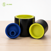 Bouchon de tuyau rond en plastique JJGF230 de 1 pouce pour la protection contre la poussière et la corrosion des conduites de gaz pendant le stockage et le transport