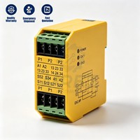 Nuevo y Original Controlador de Relé de Seguridad 301050 120VAC para Automatización de Seguridad con Contactos Guiados por Fuerza, Certificado de Seguridad