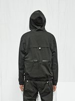 Nouveau Style Streetwear Nylon Tech Pull Veste Pantalon Ensembles Cargo Pantalon Avec Poches Latérales