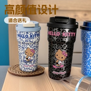 Thermos Isolato Sottovuoto in Acciaio Inossidabile 304 Stile BEASTLY da 350ml, Portatile con Cannuccia, Bicchiere Regalo a Doppia Parete - Il Più Venduto Online - Product Image 2