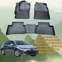 Convient pour 2022 + TOYOTA COROLLA CROSS avec tapis de voiture de protection tous temps