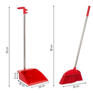 Venta Directa de Escoba y Recogedor de Polvo con Mango Largo, Económicos, para Limpieza del Hogar - Product Image 2