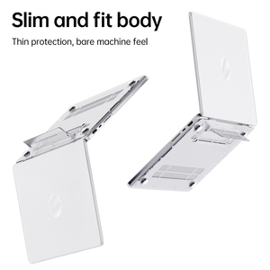 Étui pour Ordinateur Portable avec Support Coque Rigide pour <span class=keywords><strong>MacBook</strong></span> Air 13.6 A2681 A3113 M3 M4 <span class=keywords><strong>Pro</strong></span> <span class=keywords><strong>16</strong></span> 14 13.3 15 - Product Image 6