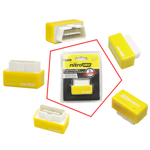 NitroOBD <b>OBD</b> Fuel Saver 2007 Yellow Car Power Booster <b>Diagnostic</b> <b>Tool</b> for Retrofit Upgrade - Product Image 4