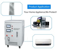 RUIKANG SVC-20000VA Monofásico 10kVA 220V CA Fuente de Alimentación Rectificadora Regulador de Voltaje Alternador