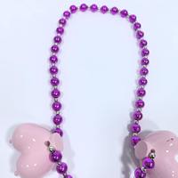 Collier personnalisé unique avec perles Alien Carnival pour les festivals, Noël, la remise des diplômes, le Nouvel An, Thanksgiving, la Saint-Valentin