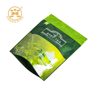 Sachet Doypack Personnalisé Imprimé en Gravure avec Fermeture Zip en Aluminium et Plastique pour Emballage de Thé en Poudre et Café