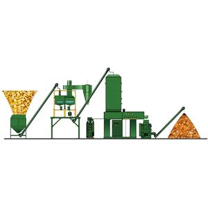 Línea de Producción de Hojuelas de Maíz de 1tph, Máquina de Hojuelas de Maíz para Alimentación de Ganado, Línea de Producción de Alimento para Ganado Rumiantes - Product Image 6