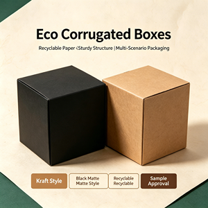 Luxury Custom Recyclable Corrugated Cartons Mailing Strong Cardboard <b>Moving</b> Packaging Shipping Folding Paper Kraft <b>Boxes</b> - Product Image 4