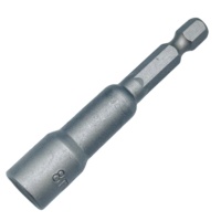 Setters d'écrou magnétiques hexagonaux, adaptateur de manchon de 65mm, vis S2 ph2, foret à écrou fort, foret à vis, foret de puissance
