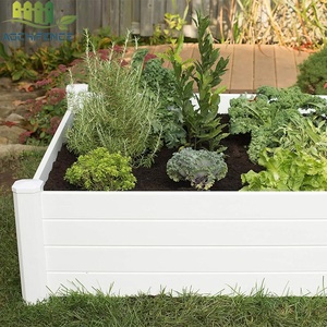 Pvc planter बॉक्स बाड़ लगाना वाटरप्रूफ टिकाऊ सौंदर्य अपील उद्यान शेड - Product Image 4