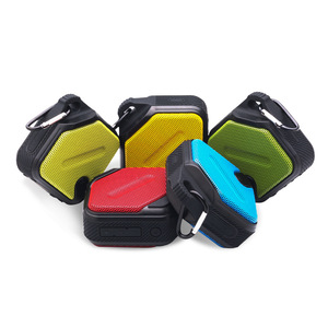 Portable <b>Bluetooth</b> <b>Speaker</b> <b>Mini</b> Waterproof With Iron Mesh Stereo Sound Low Bass Card Slot Outdoor Desktop Use - Product Image 1